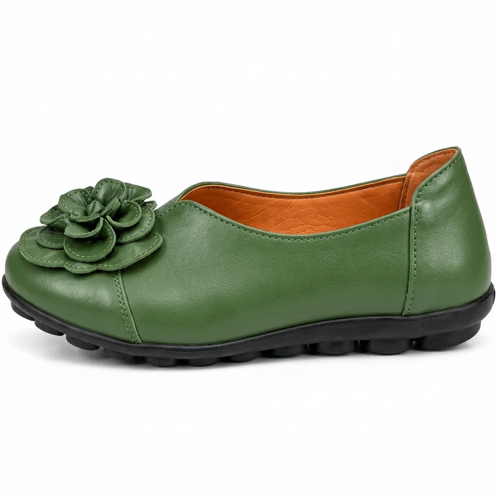 Mocassins Souples en Cuir & Semelle Flex Mousse